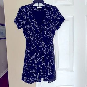 Button Front Mini Dress